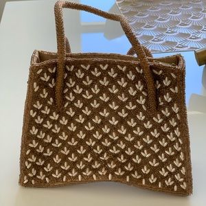 Stephanie beaded evening bag - new